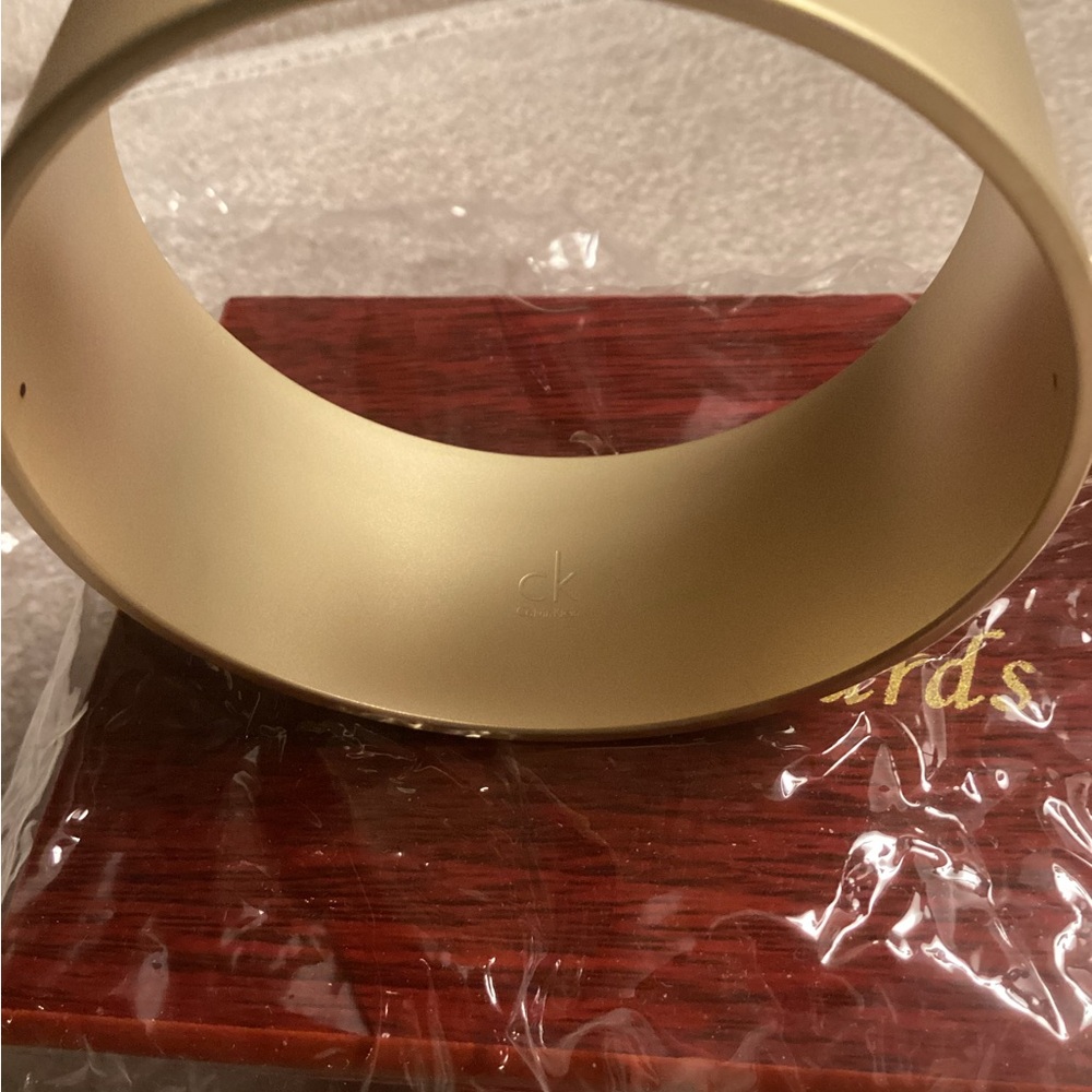 Calvin Klein Collection Gold Bangle - Picture 7 of 7